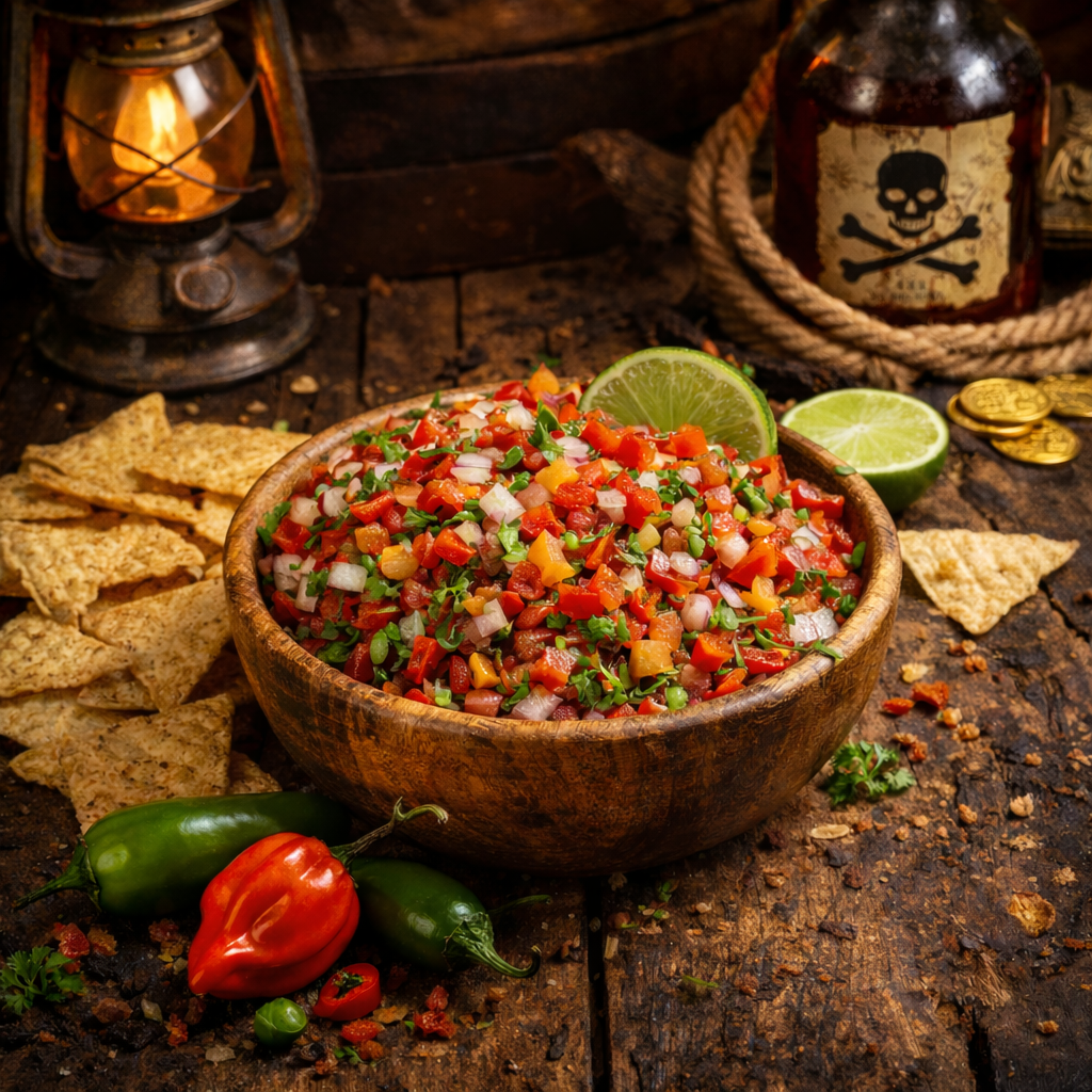 salsa Pico de Gallo au habanero