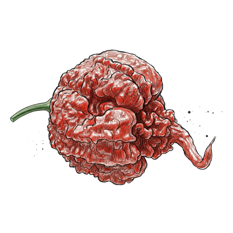 Carolina Reaper dessin